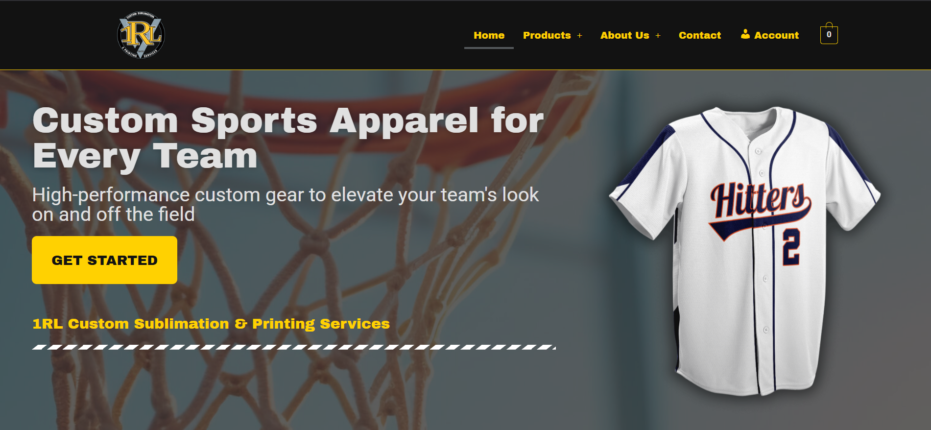 Custom sports apparel for every team with a baseball jersey